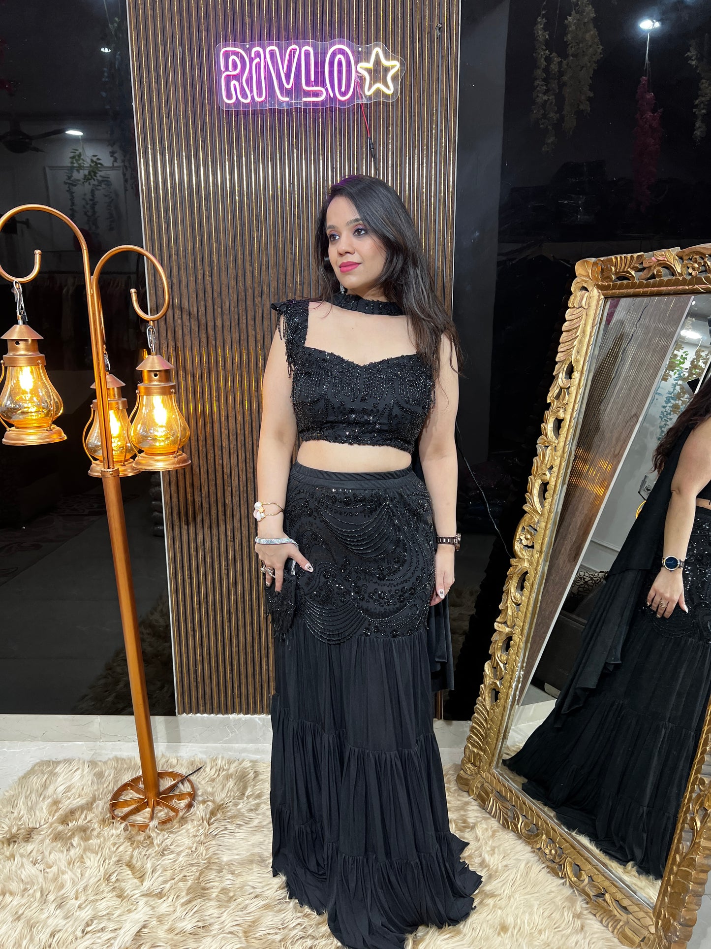 Stunning Fish Cut Lehenga RC26