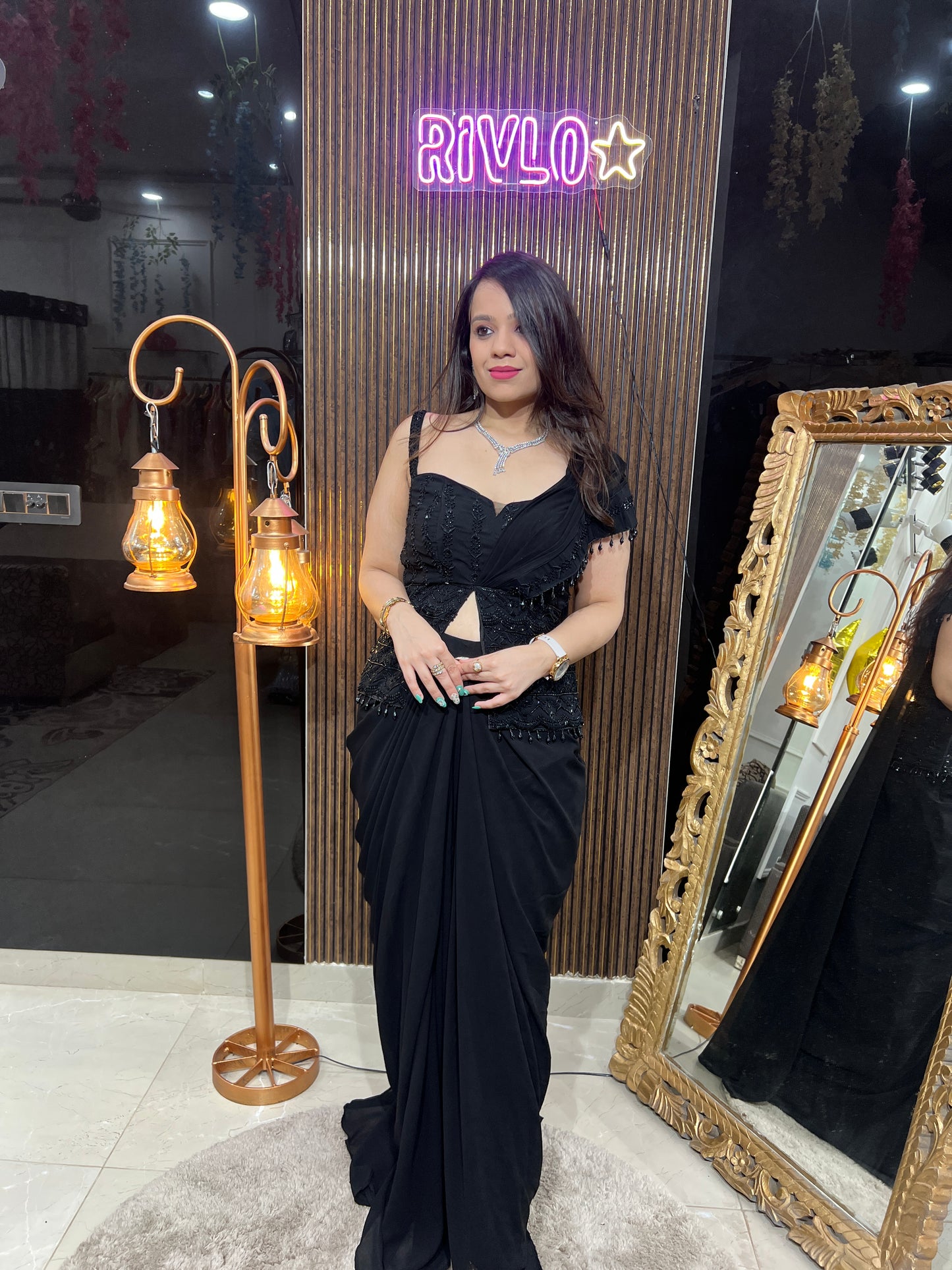 CORSET TOP AND SKIRT WITH DUPATTA RC117