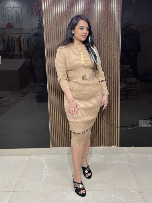 Beautiful Knee Length Dress RC04