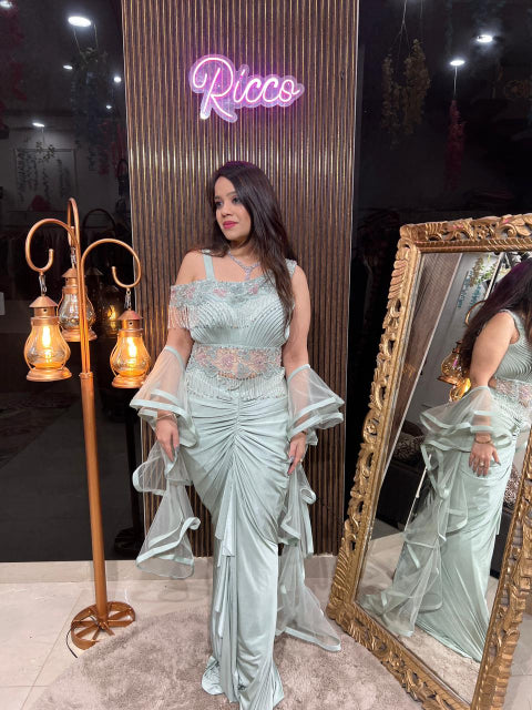 STYLISH PRINTEX 3 PIECE INDO RC185