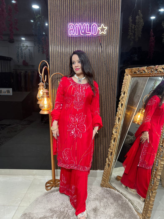 Karwa Charm Sharara Set ❤️🌙 RC277