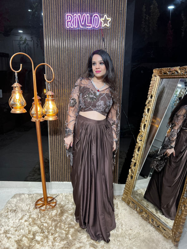 π Make an everlasting impression with this chic designer drape set. π RC346