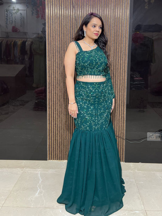 Stunning Fish Cut Lehenga RC33