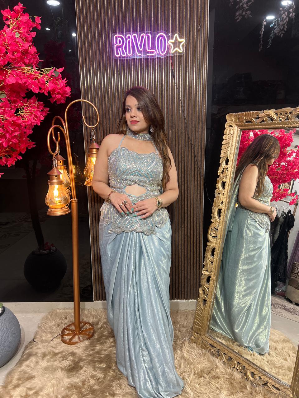 Celestia Draped Indo 3 piece RC632