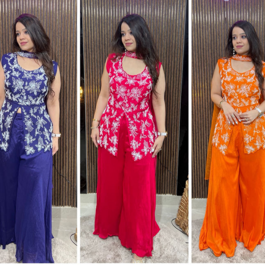 CUTDANA WORK INDO SE WITH DUPATTA RC169