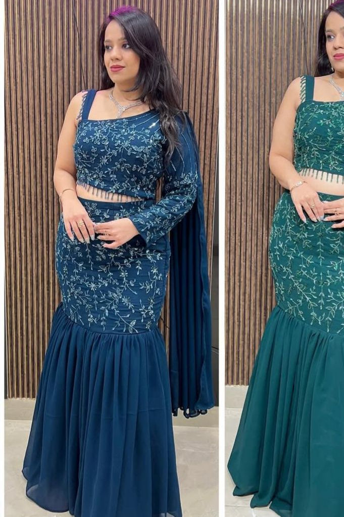 Stunning Fish Cut Lehenga RC33