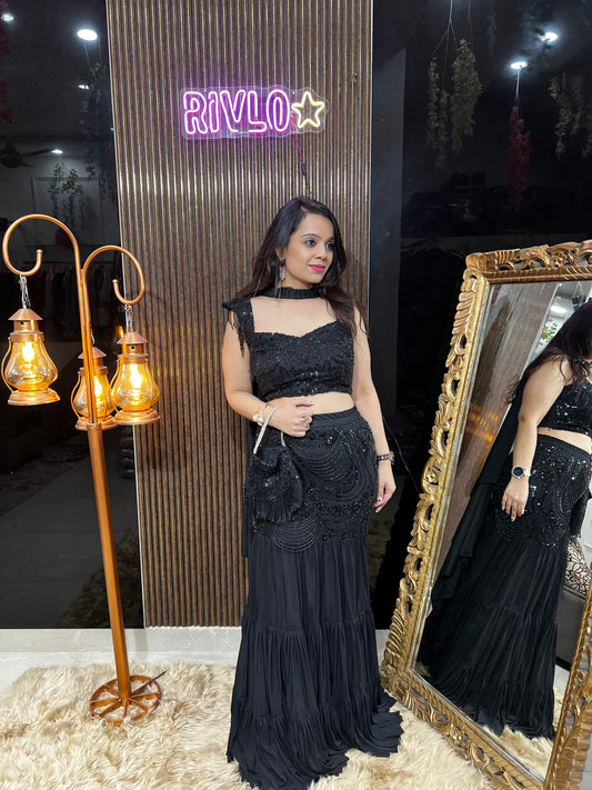 Stunning Fish Cut Lehenga RC26