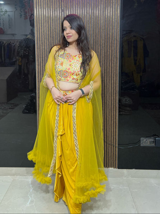 Beautiful 3 Piece Indo Western Dress RC21