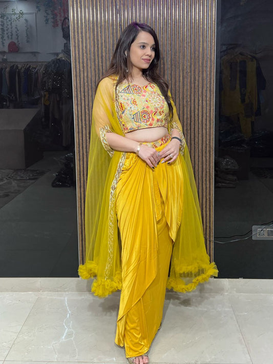 Beautiful 3 Piece Indo Western Dress RC21