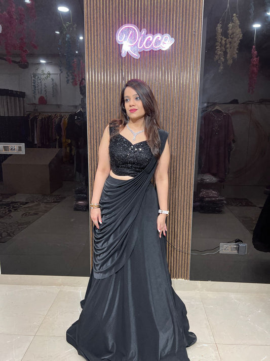 Beautiful Cut Sleeves Lehenga RC41