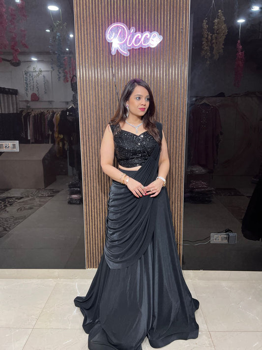 Beautiful Cut Sleeves Lehenga RC41