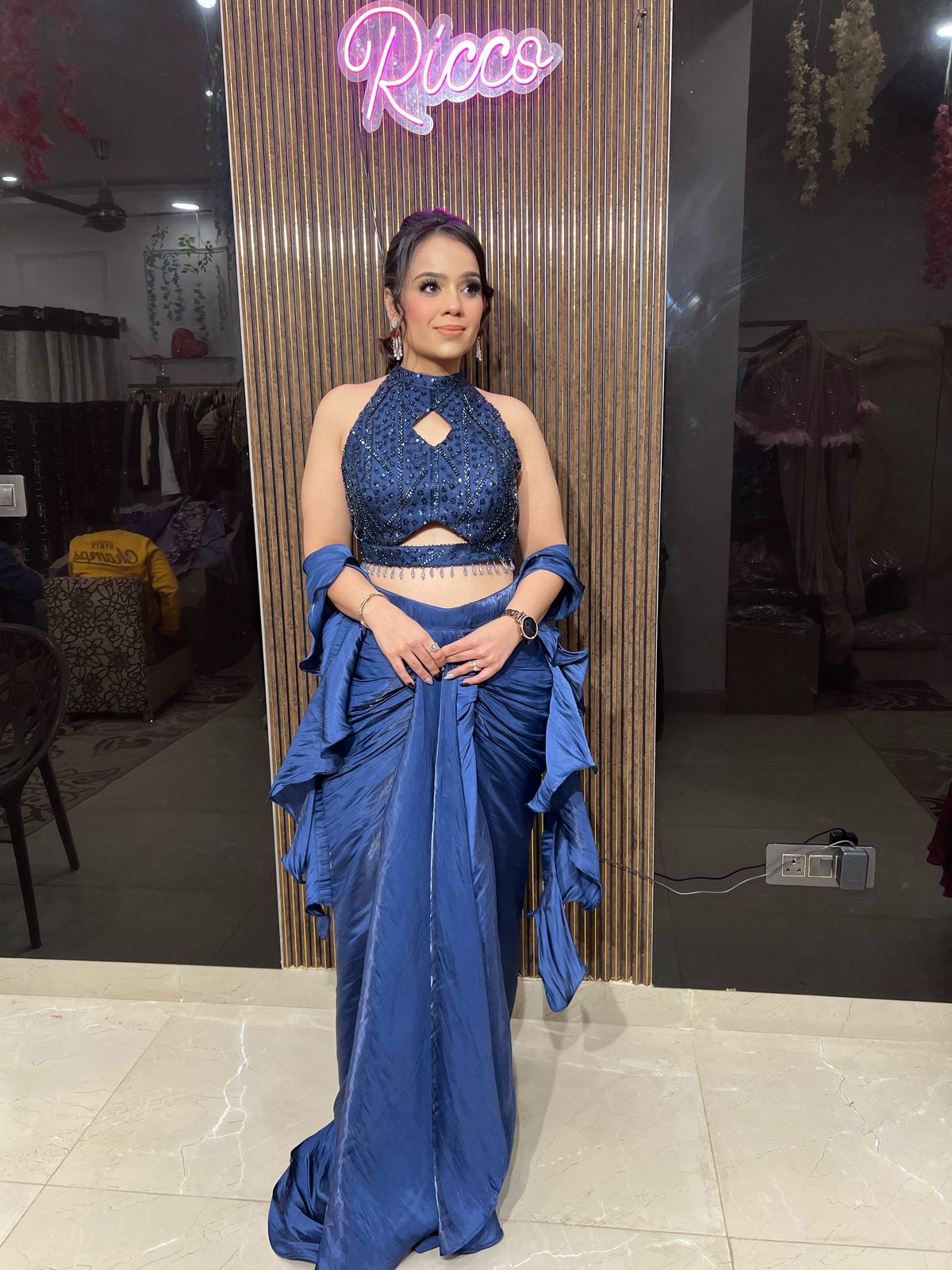 Beautiful Dhoti Skirt Set RC36
