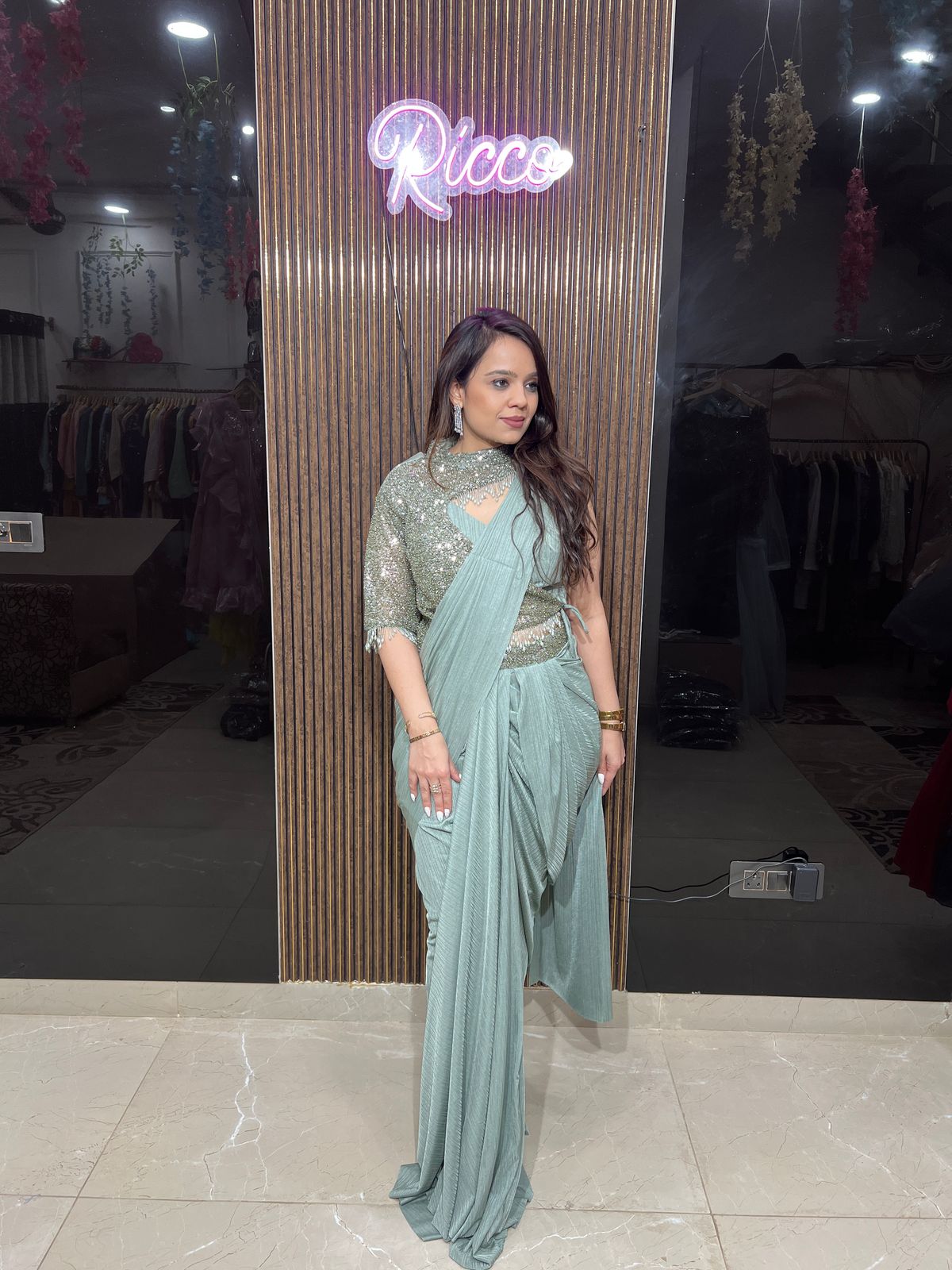 Beautiful Drape Saree RC31