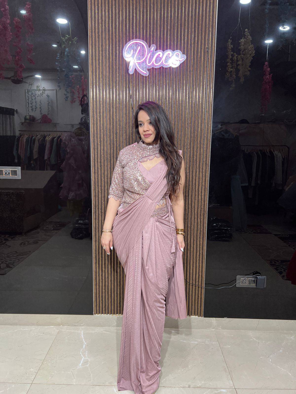 Beautiful Drape Saree RC31