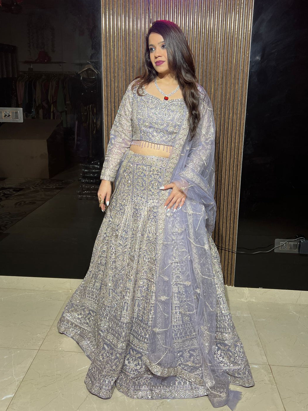 Beautiful Embroidery Work Lehenga RC30