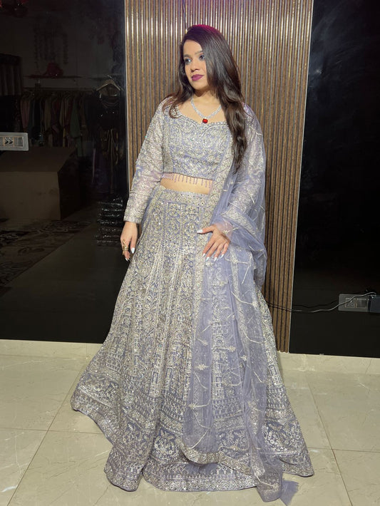 Beautiful Embroidery Work Lehenga RC30