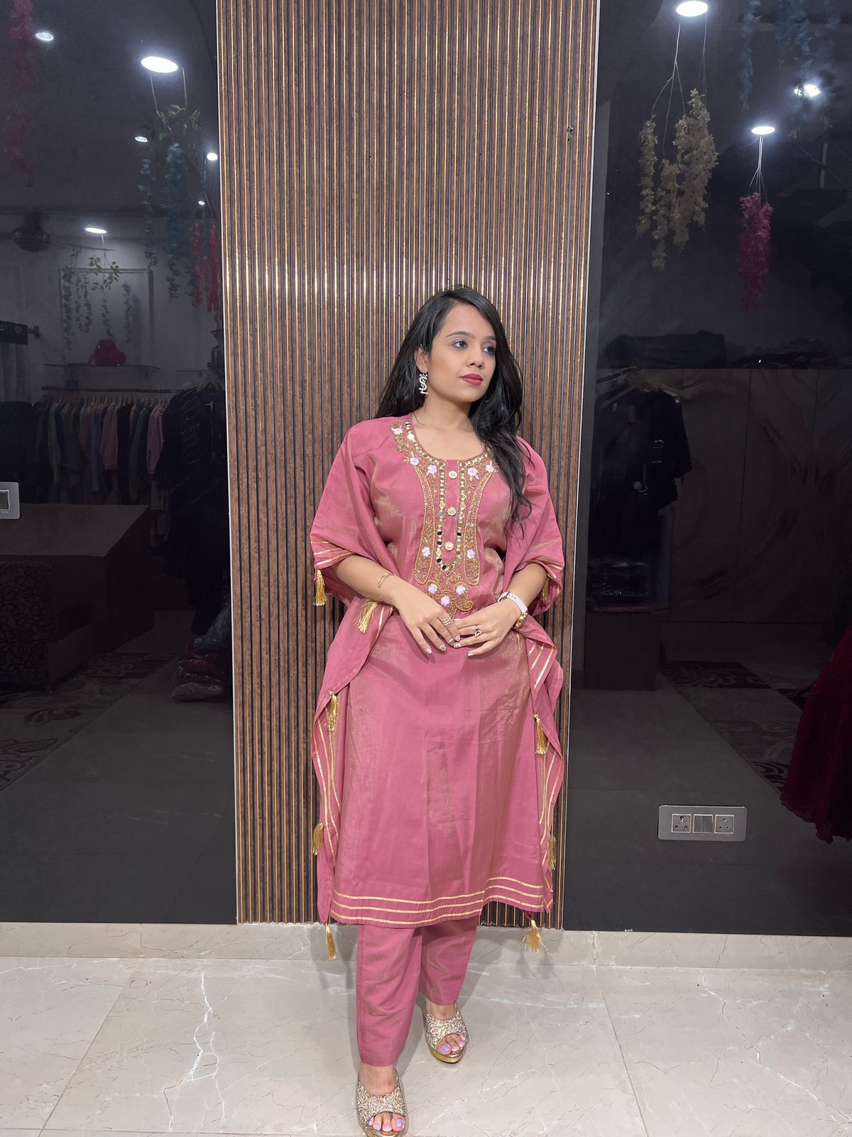 Beautiful Fuman Latken Co-Ord Set RC14