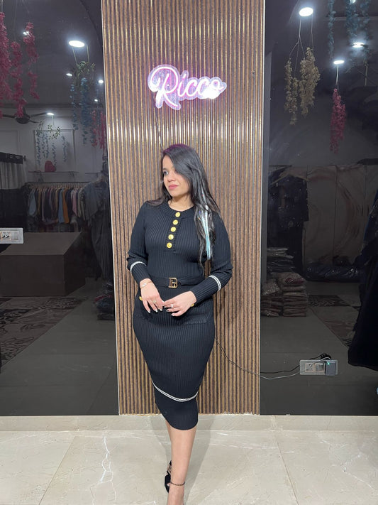 Beautiful Knee Length Dress RC04