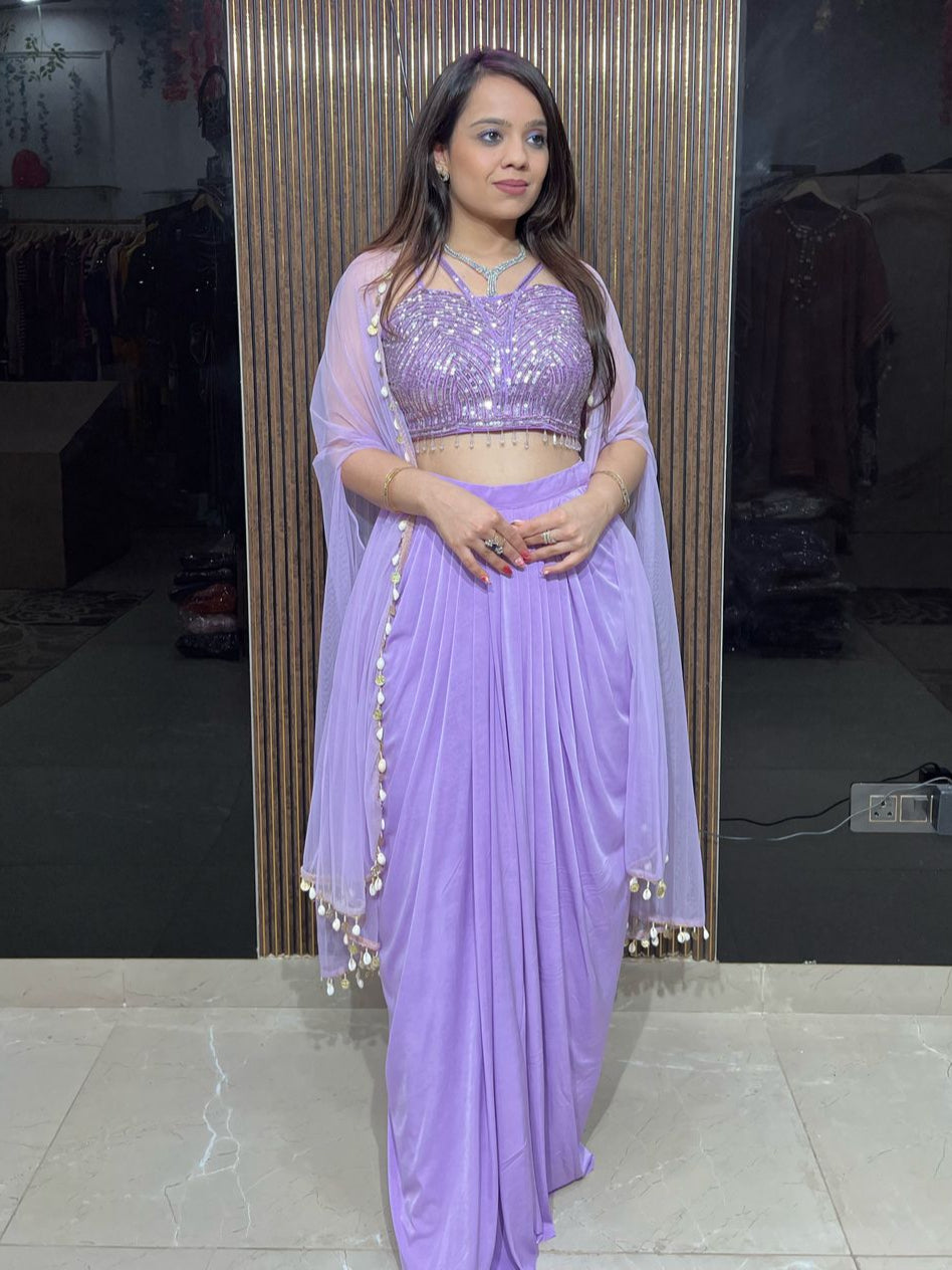 Beautiful Sequence Indo Western RC29