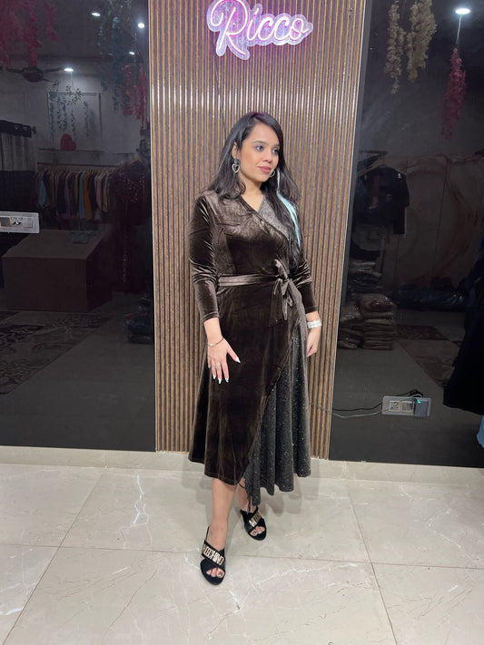 Beautiful Velvet Dress RC06