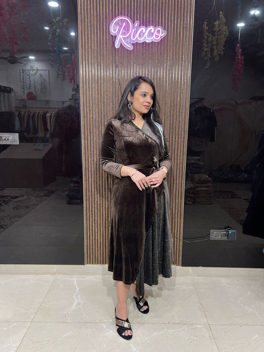 Beautiful Velvet Dress RC06