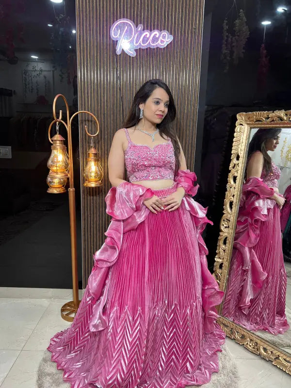 FANCY LEHENGA WITH DUPATTA RC70