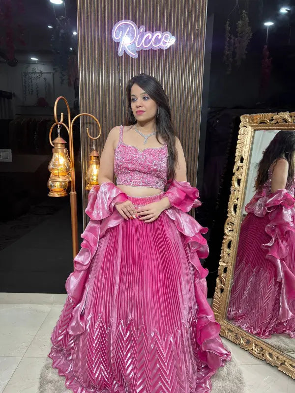FANCY LEHENGA WITH DUPATTA RC70