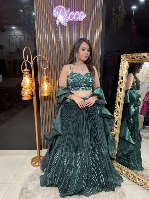 FANCY LEHENGA WITH DUPATTA RC70