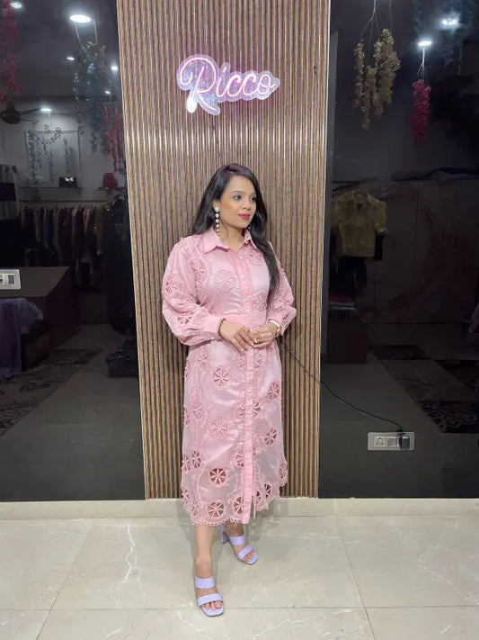 ONE PIECE DRESS WITH BELT RC107