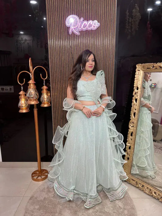 SEQUENCE LEHENGA RC94