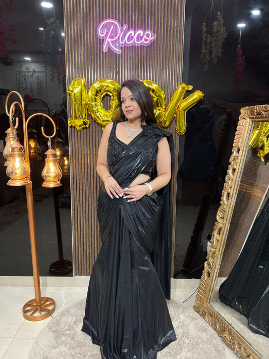 METALIC HEAVY LEHENGA RC165