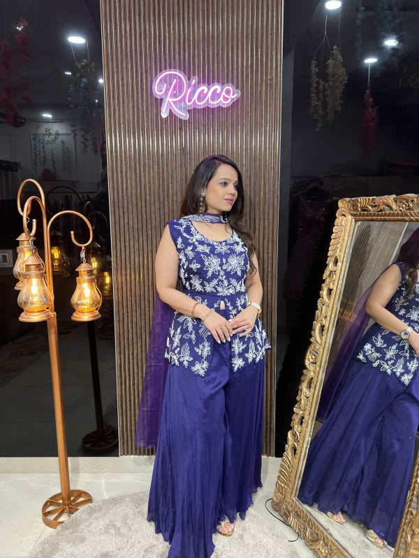 CUTDANA WORK INDO SE WITH DUPATTA RC169