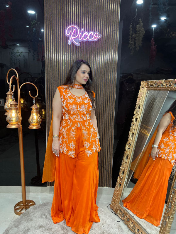 CUTDANA WORK INDO SE WITH DUPATTA RC169
