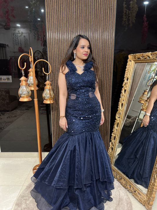 FISH CUT HEAVY GOWN RC194