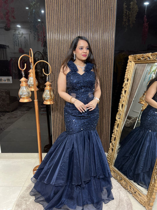 FISH CUT HEAVY GOWN RC194