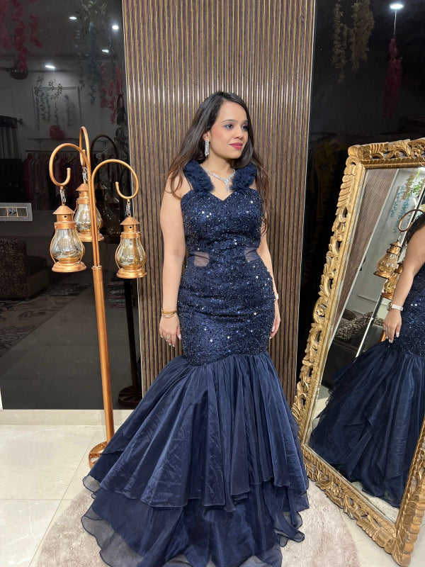 FISH CUT HEAVY GOWN RC194