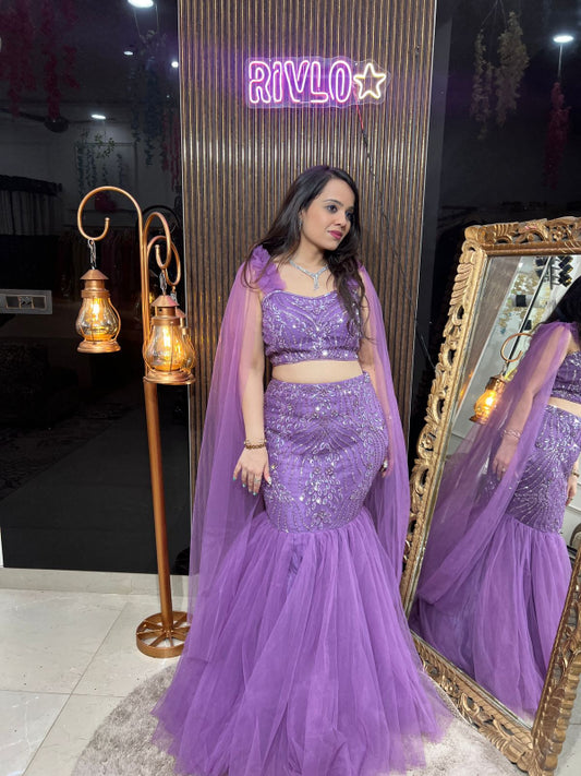OUR VIRAL FISH CUT LEHENGA  RC230