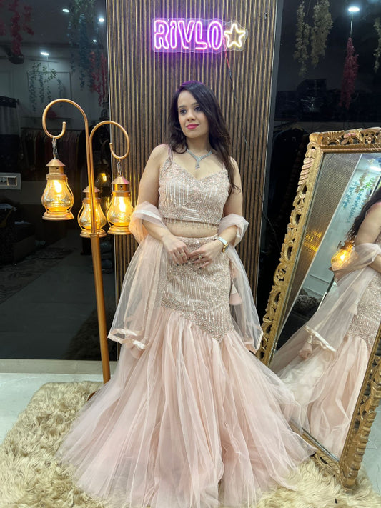 Blush Pink Dream Lehenga RC296