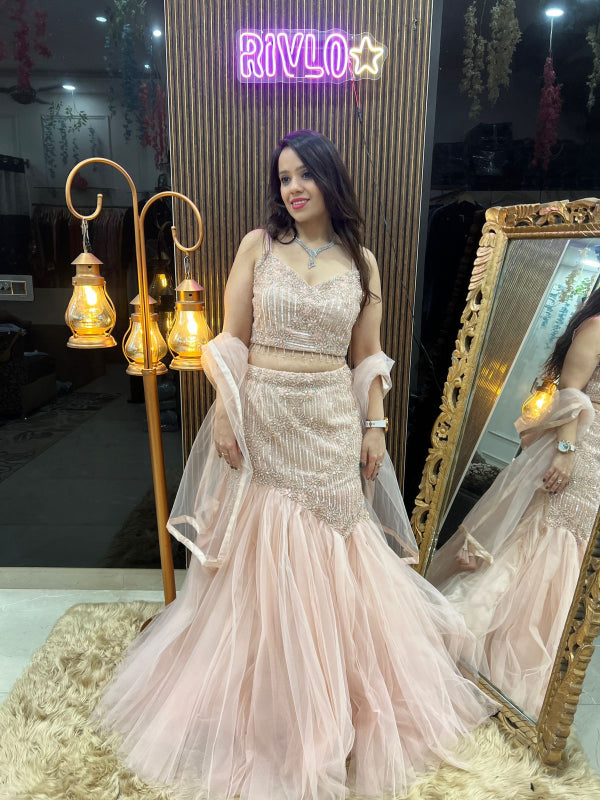 Blush Pink Dream Lehenga RC296