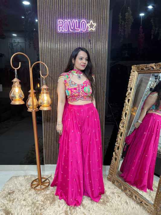 Rajasthani Radiance – Mirror Work Set RC306