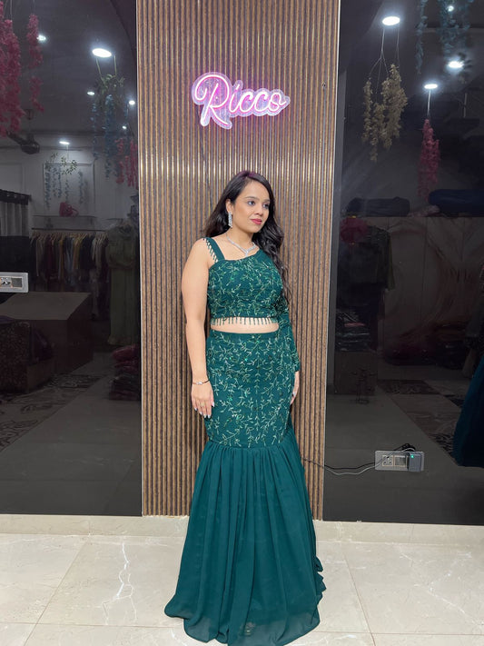Stunning Fish Cut Lehenga RC33
