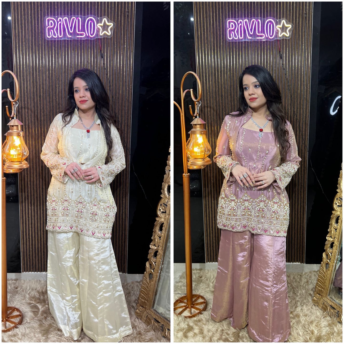 🌸✨ Blush Royale And Ivory  Bustier Set ✨🌸 RC493