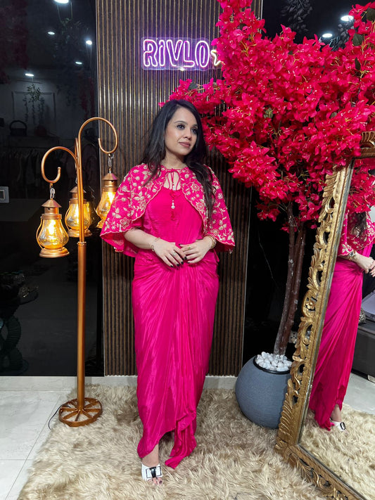 💖✨ Fuchsia Drape Glam Set ✨💖 RC501