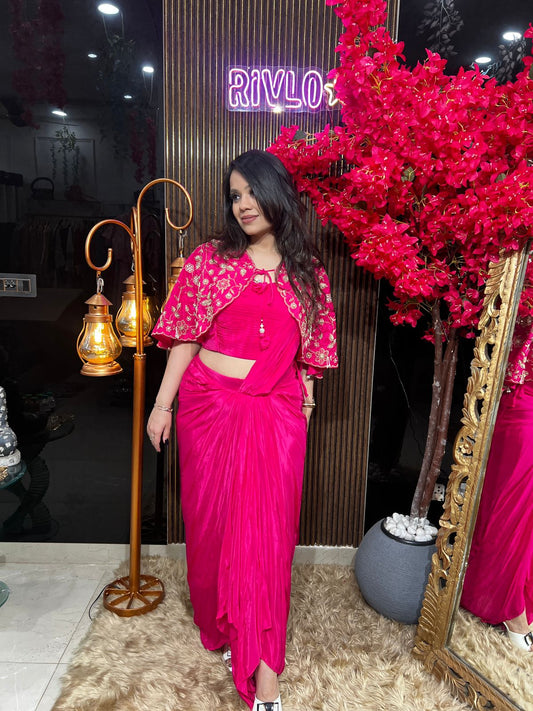 💖✨ Fuchsia Drape Glam Set ✨💖 RC501