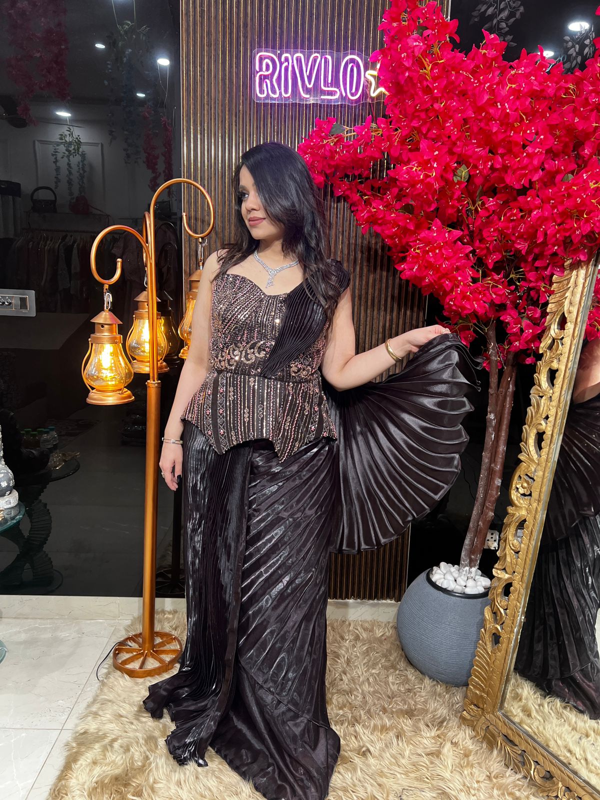 🤎✨ Chocolate Drape Couture Set ✨🤎 AC67