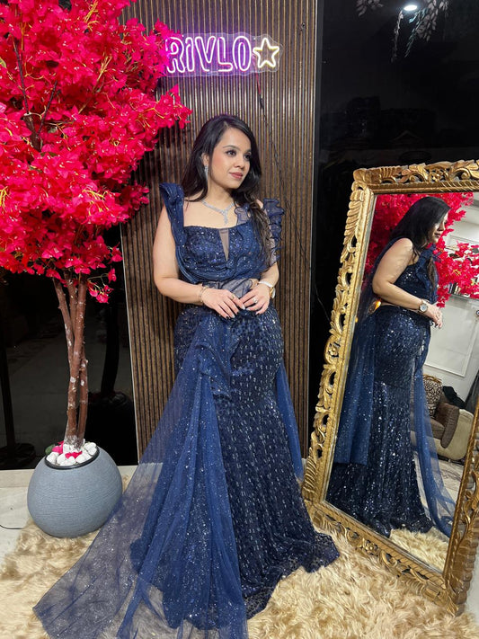 💫 Glam up your celebrations with this dazzling designer lehenga set. 💫 RC541