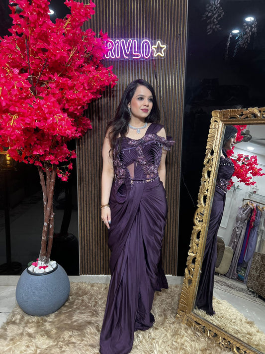 Sculpted Bloom Corset Drape Set ✨ RC556