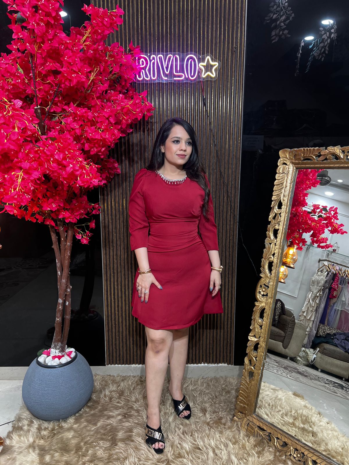 Ruby Charm Dress WC5