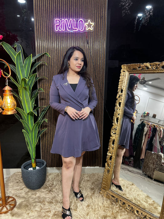 Purple Paris Affair Dress WC31