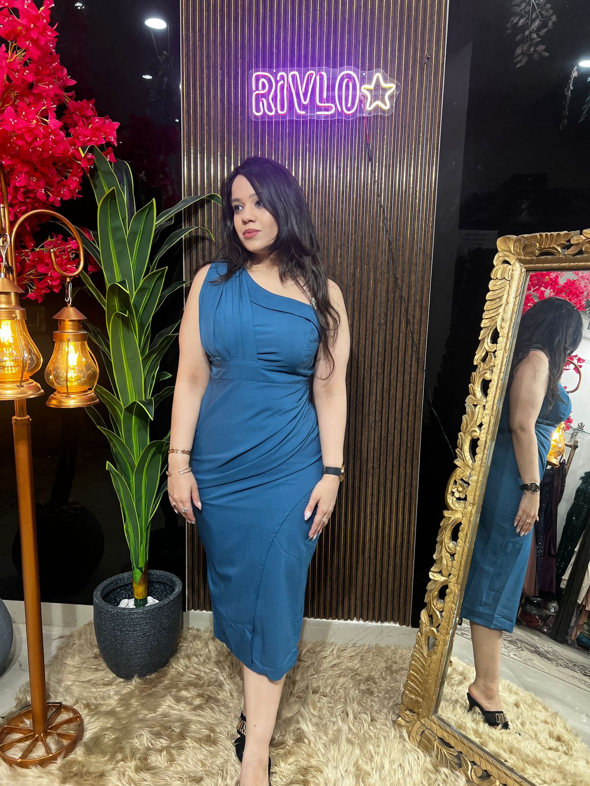 Sapphire Grace Dress WC36